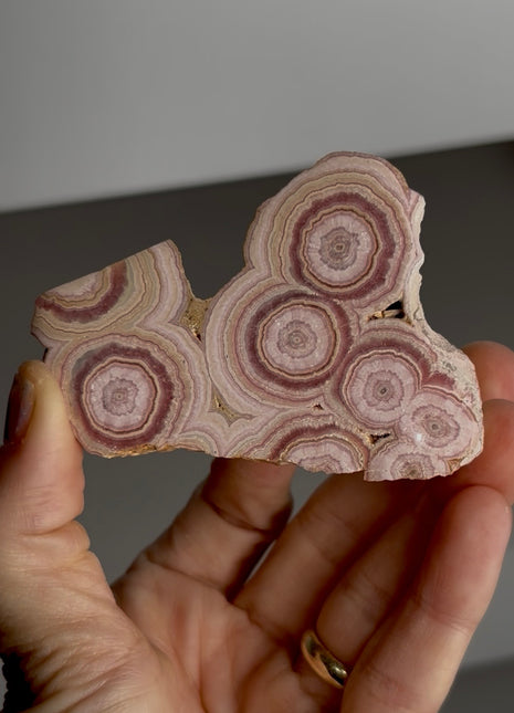 Pink Orbicular Rhodocrosite - From Argentina