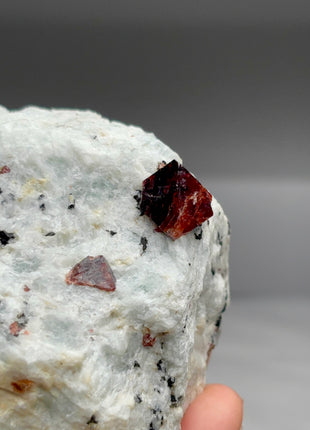 Red Zircon on Matrix Special Price 💥