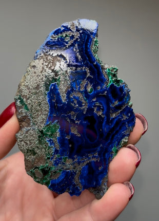 Amazing ! Blue Azurite from Siberia, Russia