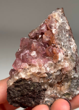 Pink Cobaltocalcite - From Oumlil mine, Morocco