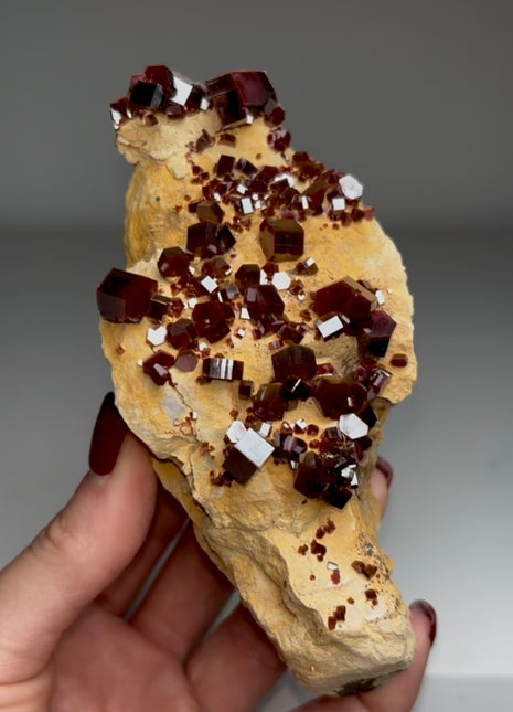 Cherry Red Vanadinite