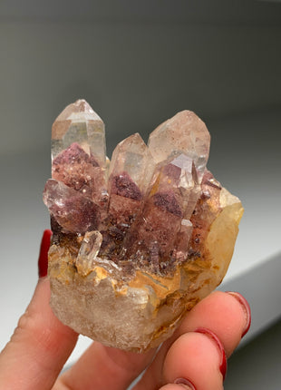 Sunset Hyaline Quartz with Great Phantoms # PM0203