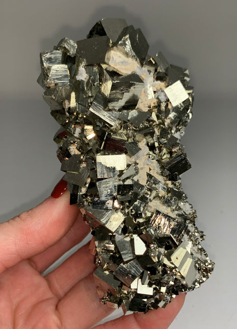 Classic Pyrite from Niccioletta mine, Italy - Collection # 144