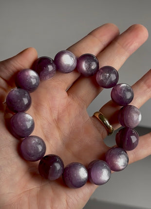 Chatoyant Lepidolite Bracelet BR056