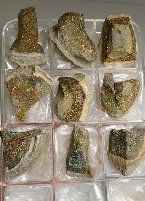 Rainbow Chalcopyrite Lot - 9 Pieces 🌈