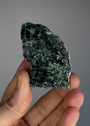 High Grade Chatoyant Green Seraphinite