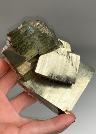 Rare Pyrite from Niccioletta mine, Italy - Collection # 139