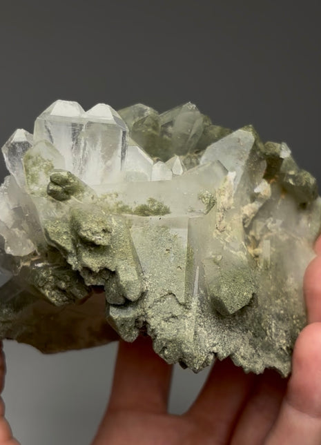 Wow !  Green Chlorine Quartz
