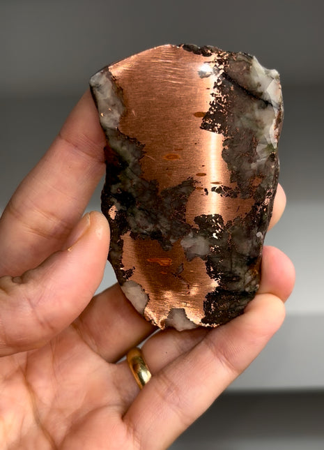 Copper Ore Slab - From Keweenaw Peninsula, Michigan