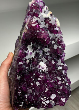 Reddish Purple Fluorite from Okorusu, Namibia