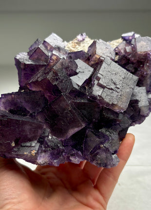 Zoning Purple Fluorite from Illinois Collection # 525
