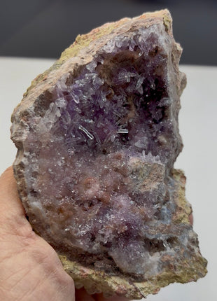 Glowing Amethyst Geode 🍉