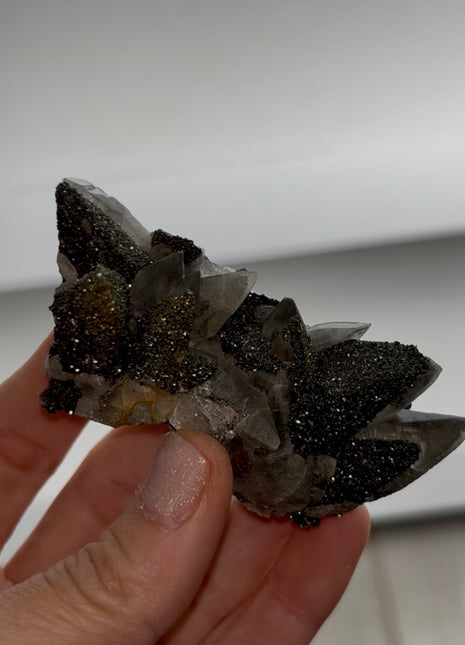 Brushy Creek Dragon Calcite with Chalcopyrite