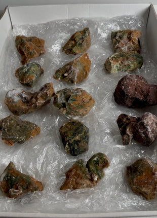 15 Pieces ! Druzy Chrome Chalcedony Lot