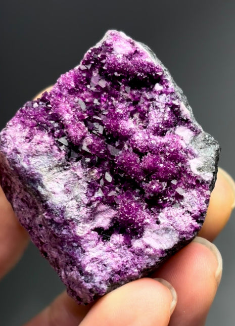 Purple Red Kammererite Specimen