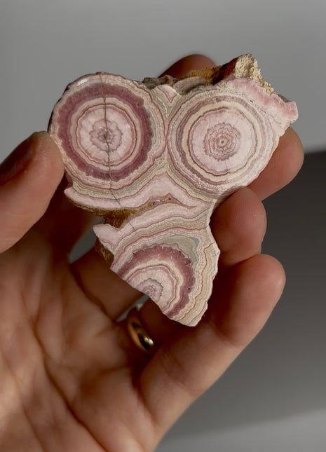 Pink Orbicular Rhodocrosite - From Argentina
