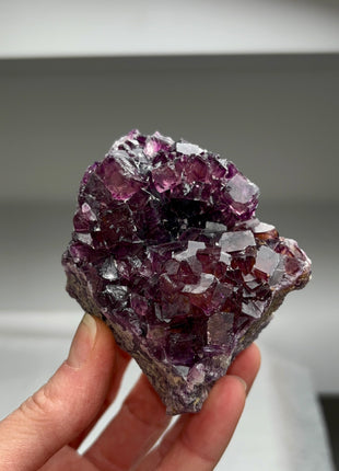 Purple Fluorite from Okorusu, Namibia
