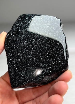 High Grade Specularite Slab from Lake Superior, Michigan