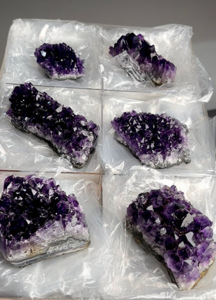 6 Pieces ! High Grade Amethyst Lot from Uruguay