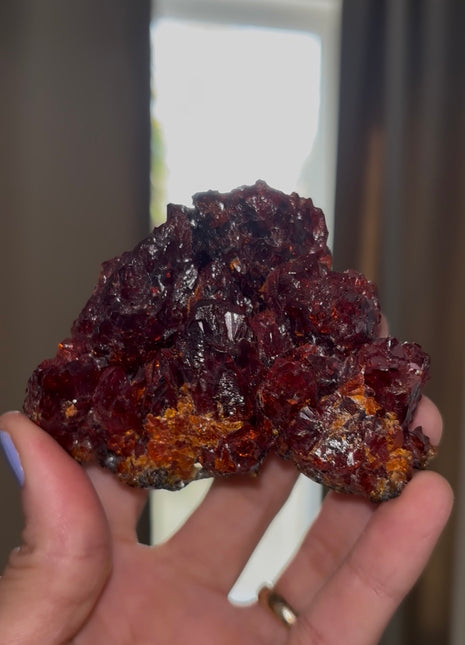 Red Zincite from Poland