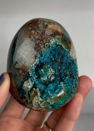 Blue Chrysocolla Geode PM1528