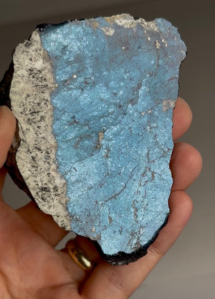 Very High Grade Metallic Blue Covellite PM0718