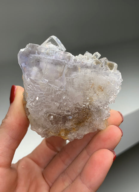 Wow ! Glassy Clear Cubic Fluorite # PM0136