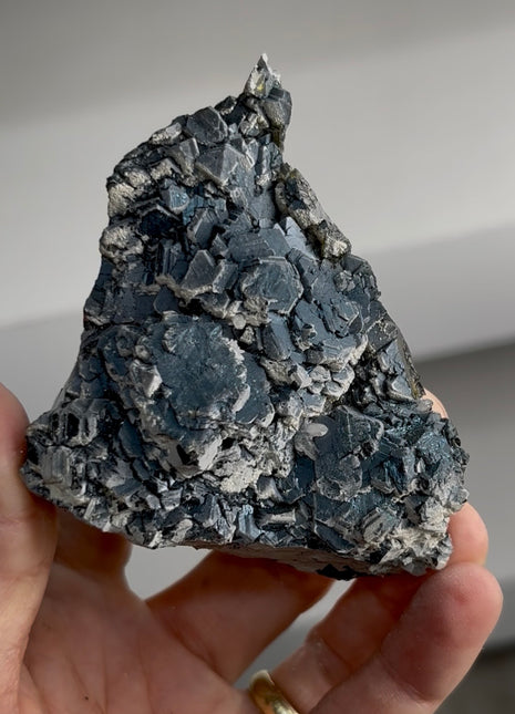 Metallic Blue Galena Specimen