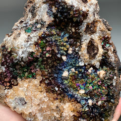 Collection image for: Quartz with Rainbow Goethite