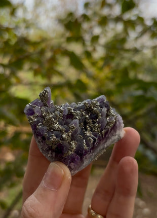 Wow ! Amethyst with Pyrite