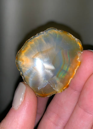 Rare Iris Agate with Rainbows