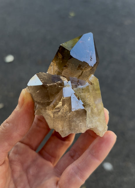 Smoky Quartz - From Chamonix, French Alps