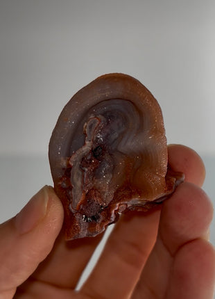Ear ! Amethyst after Chalcedony Specimen PM0974