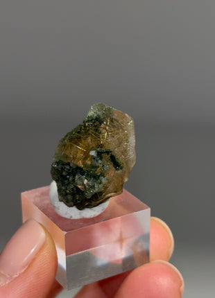 Rutile Green Chlorite Quartz - From Himachal Pradesh, Himalayas