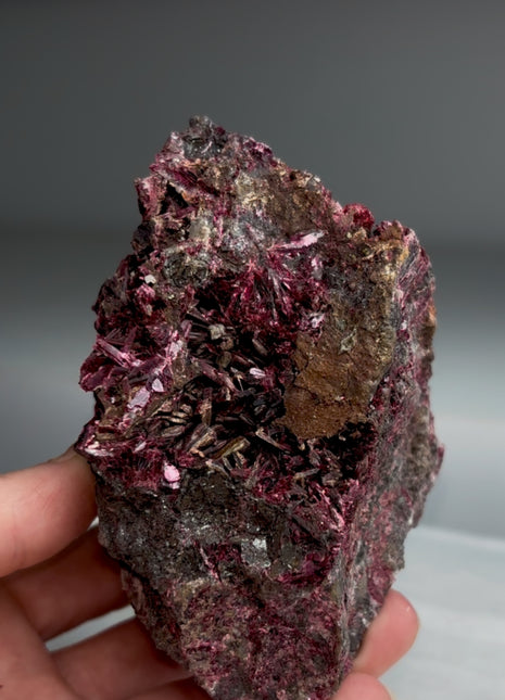 Magenta Red Erythrite Crystals