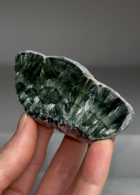 High Grade Green Seraphinite