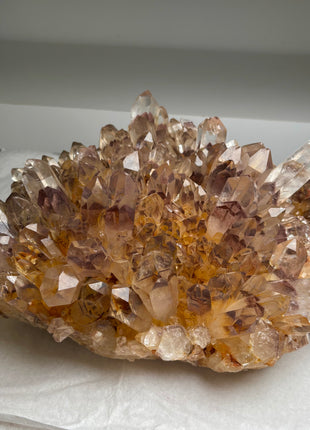 Stunning ! Sunset Quartz Cluster