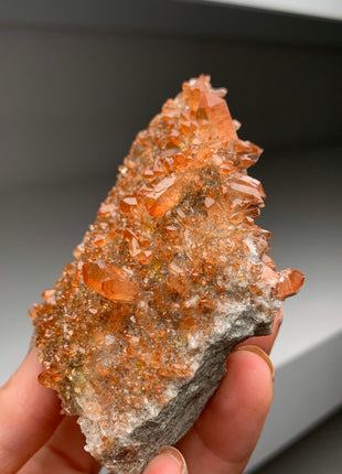 Gemmy Orange Quartz from Saxrönningen, Sweden 🇸🇪