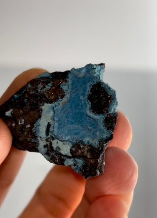 Velvety Blue Shattuckite Geode PM0978