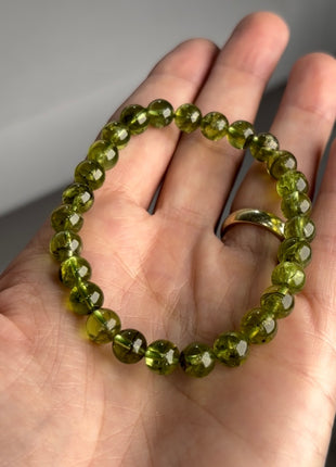 Green Peridot Bracelet