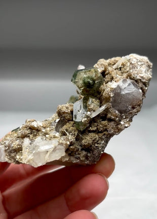 Wow ! Green Apatite from Panasqueira mine Collection # 409