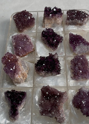 12 Pieces ! Amethyst Lot From Alacam Mine