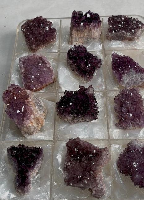12 Pieces ! Amethyst Lot From Alacam Mine