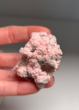 9 Pieces ! Pink Rhodocrosite with Quartz Lot