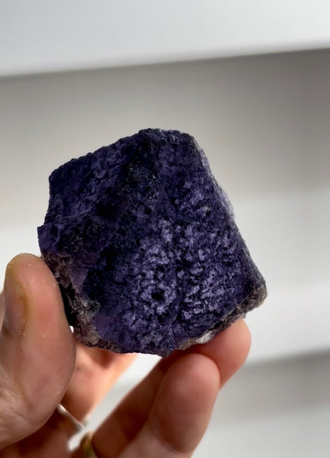 Charoite Color Octahedral Fluorite