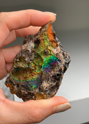 Very High Grade Rainbow Goethite Lot 🌈 From M. San Valentin, Spain 9 Pieces !