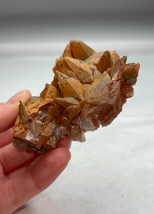 New find ! Iridescent Calcite with Chalcopyrite from Moldova