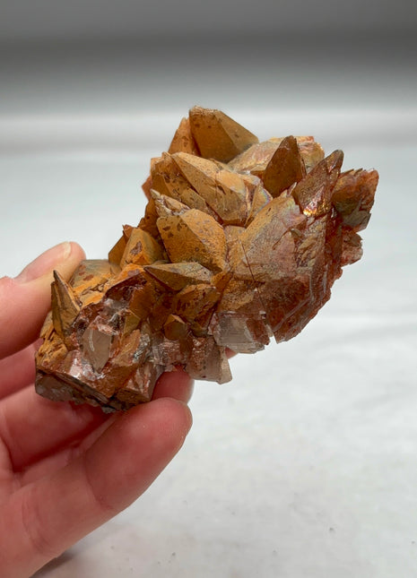 New find ! Iridescent Calcite with Chalcopyrite from Moldova