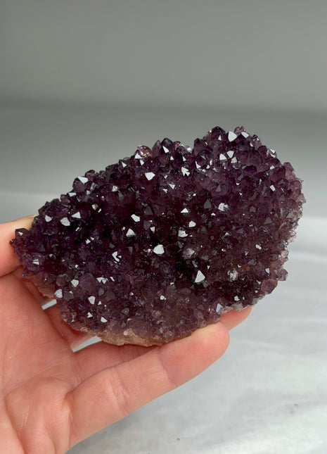 Extra Dark Purple Amethyst - From Alacam Mine