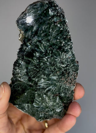 High Grade Chatoyant Green Seraphinite